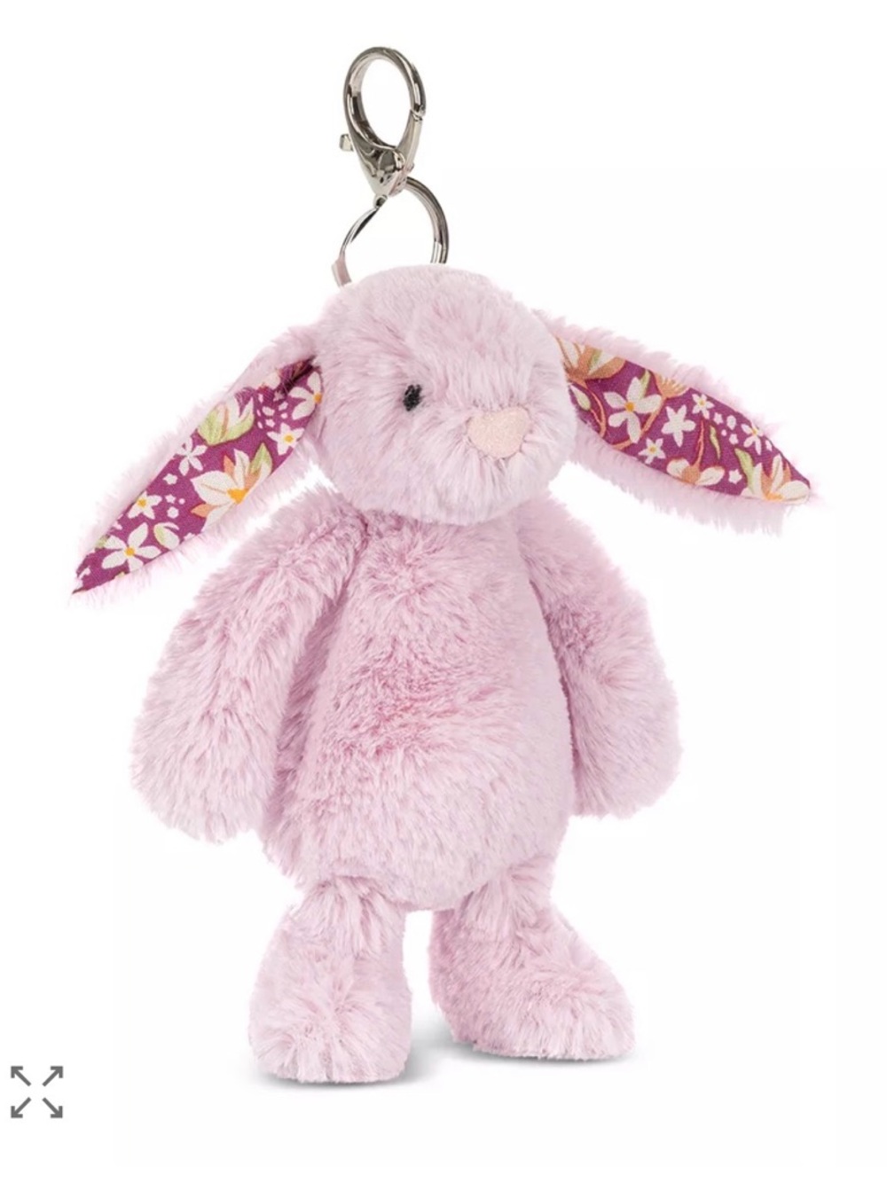 Jellycat Thistlepop Blossom Bunny Bag Charm